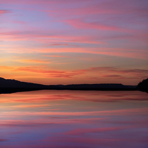 Jaynes Gallery 아티스트의 USA-Washington State-Seabeck Composite sunset over Hood Canal작품입니다.